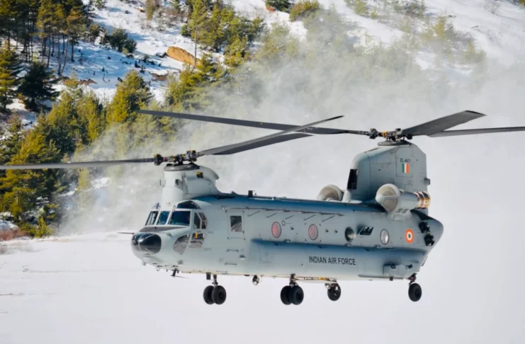 IAF Chinook Helicopter