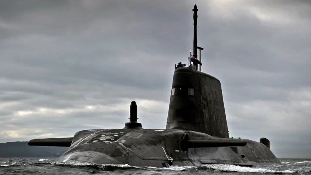 Royal Navy Astute Class Submarine