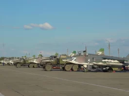 Russian Su-25 attack aircraft