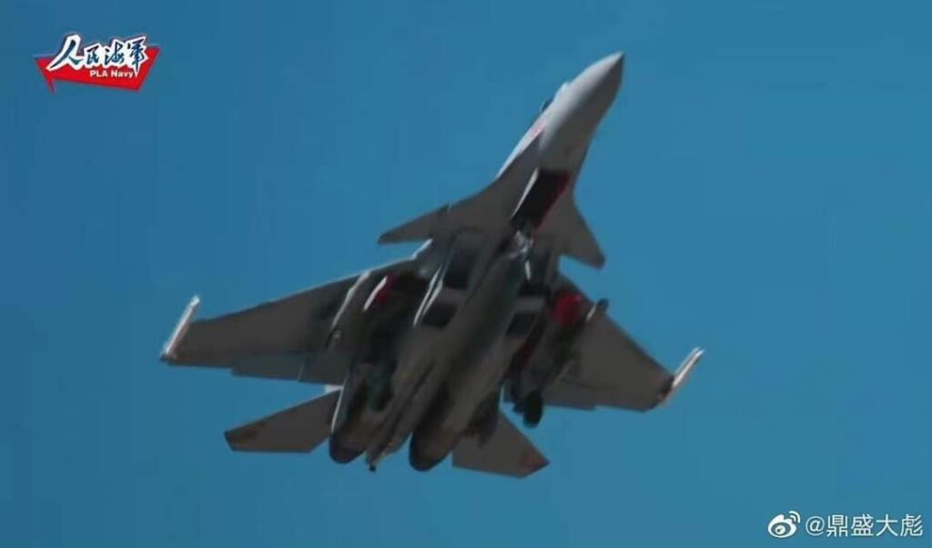 Chinese carrier-based J-15T
