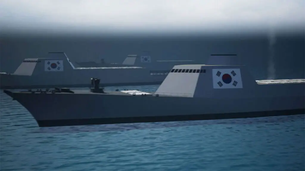 South Korean arsenal Joint Firepower Ship concept.