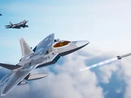 F-22 Raptor firing AIM-260 JATM