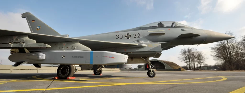 TAURUS KEPD 350 on Germán Eurofighter. 