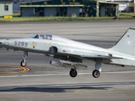 Taiwan Air Force F-5E fighter Aircraft