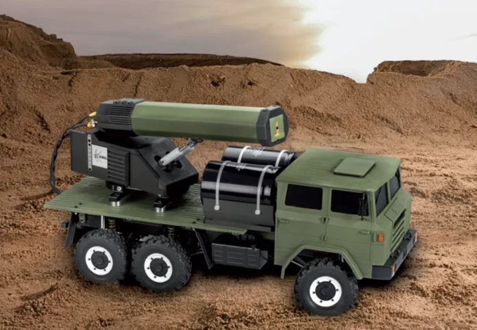 Franco German Electromagnetic Railgun CGI