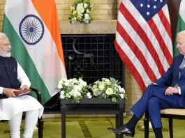 Narendra Modi and Joe Biden