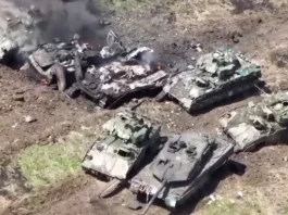 Ukrainian Armour Destroyed by Russia