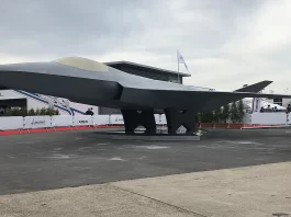 Mock-up of the NGF at the 2019 Paris Air Show