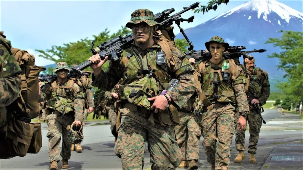 US Marine Corps MARPAT woodland camouflage