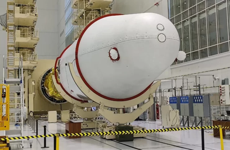 Soyuz-2.1b rocket with the Fregat upper stage