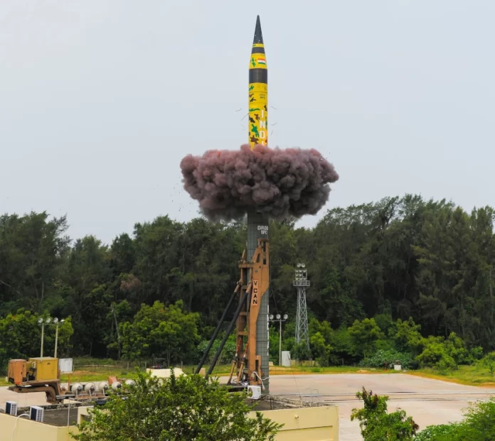 Agni-5-Missile Agni-5 Missile