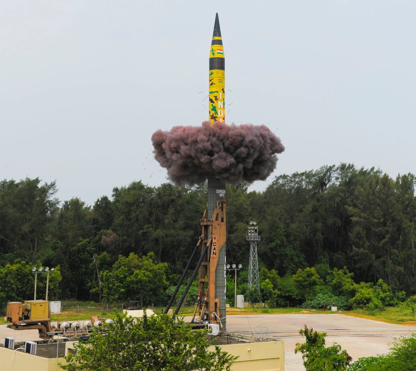 Agni 5 Missile Test
