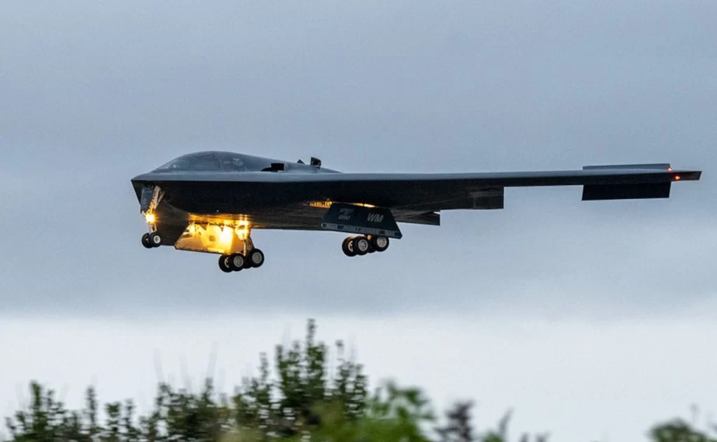 U.S. Air Force’s B-2 Spirit stealth bombers are in Iceland as part of a Bomber Task Force mission.