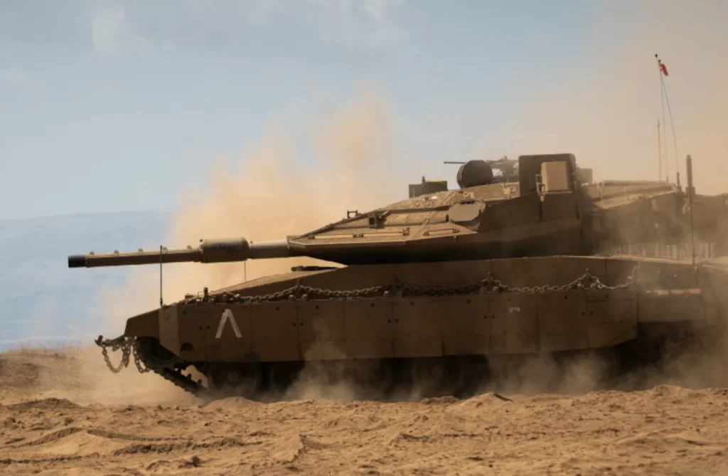 IDF Barak tank.