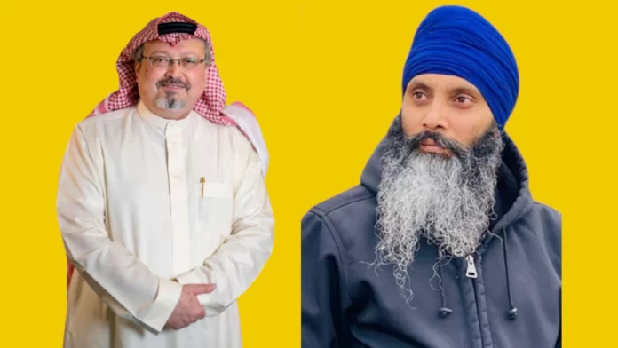 Jamal Khashoggi and Hardeep Singh Nijjar Jamal Khashoggi and Hardeep Singh Nijjar