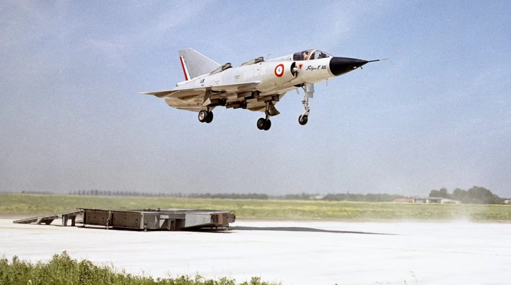 Experimental vertical take-off Balzac V - experimental single-seater for the study and development of the vertical take-off Mirage III V