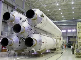 RD-190 - Partially assembled Angara-5V Rocket