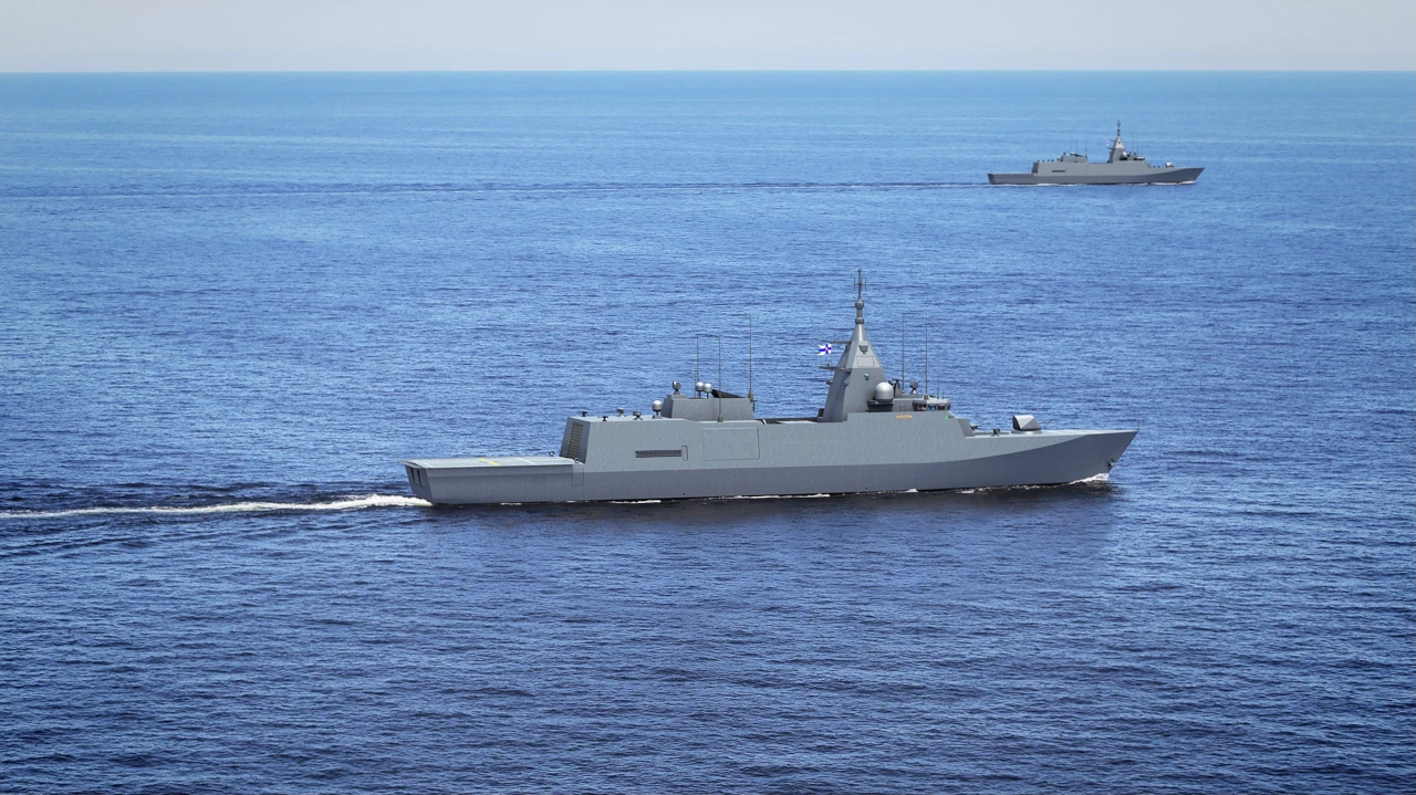 First of Finnish Navy's Cutting-Edge Corvette Pohjanmaaunder under ...