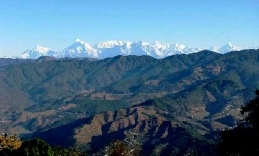 Majestic Snow Peaks View from Majhkhali