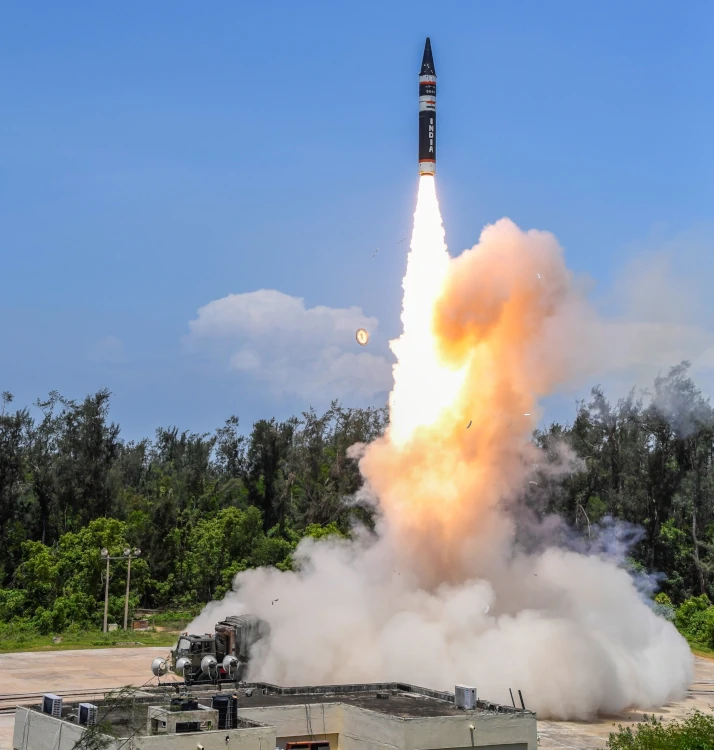  New Generation Agni P Ballistic Missile