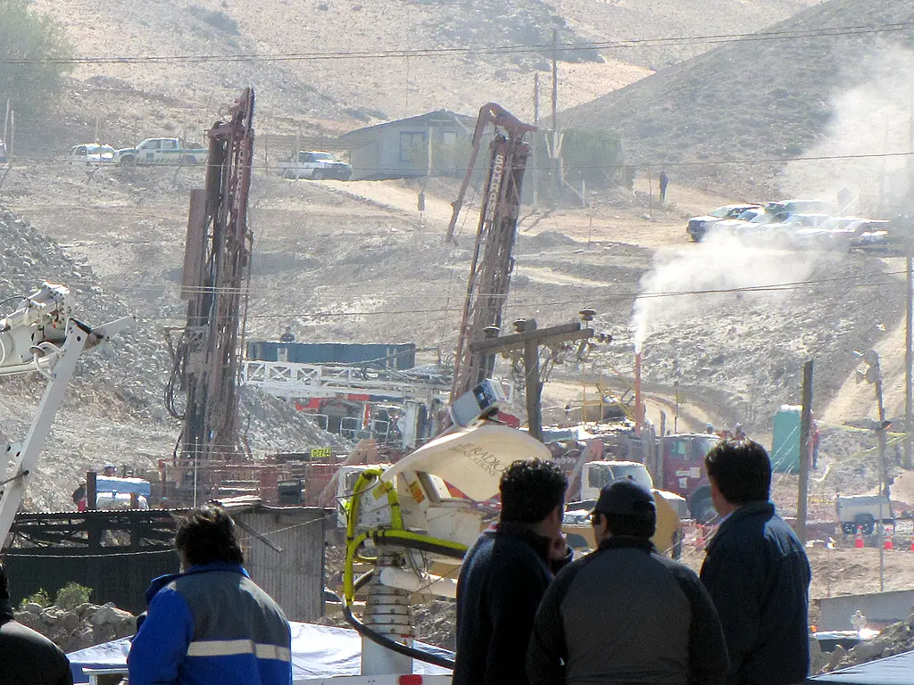 San José Mine, site of mining tragedy, 2010.
