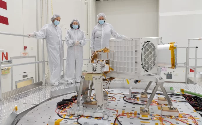 Vibration testing of the EMIT science instrument