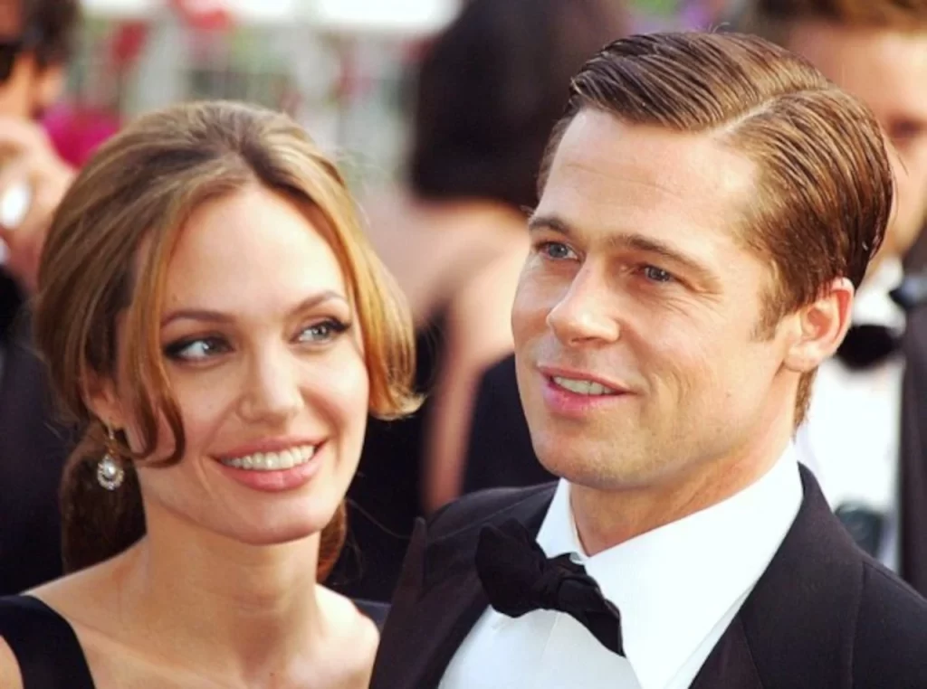 Angelina Jolie and Brad Pitt at the 2007 Cannes Film Festival 