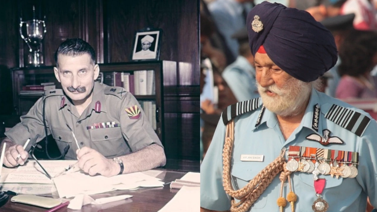 My encounters with two Indian Marshals, Manekshaw and Arjan Singh