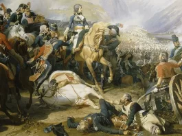 Napoleon at the Battle of Rivoli