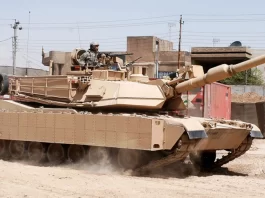 Abrams Tank with M-19 ARAT Armour
