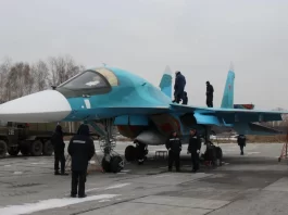 Russian Su-34 Hell Ducks deliver guided and unguided bombs on Ukraine