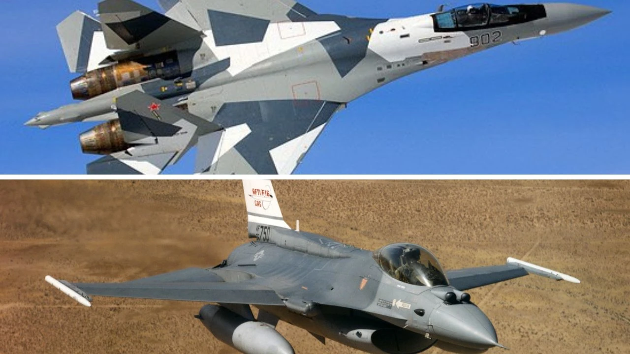 Top Gun: Ukraine Edition - F-16 vs. Russia's Su-35 - Can Fighting Falcon  Outmatch the Mighty Flanker-E?