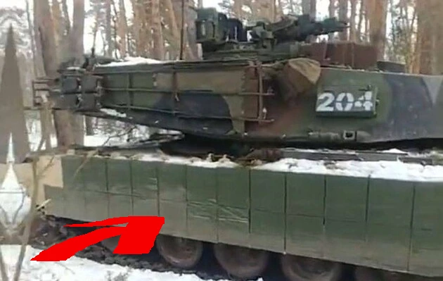 Ukrainian M1A1 Abrams Get M-19 ARAT Armour