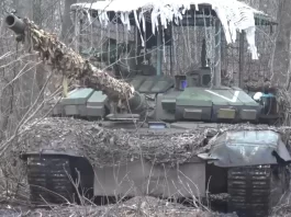 Russian T-90M proryv Tank