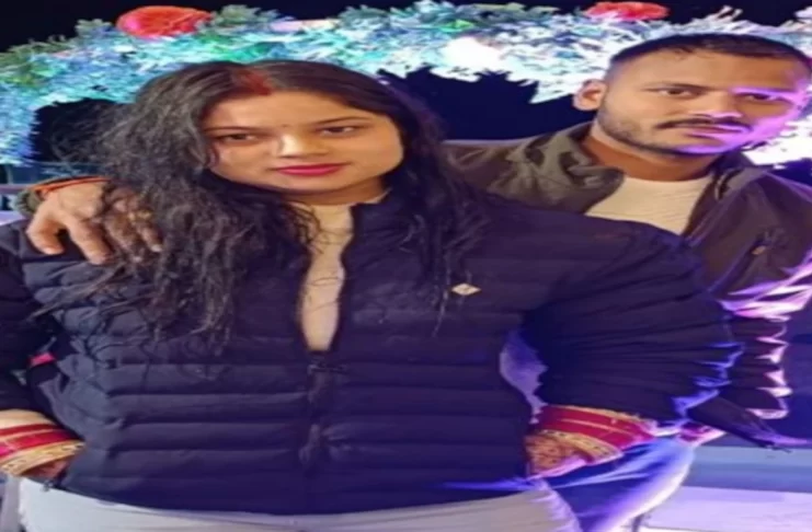 Soni Bisht & her husband Sep Neeraj Singh Bhandari