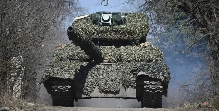 Russian T-72 Turtle Tank