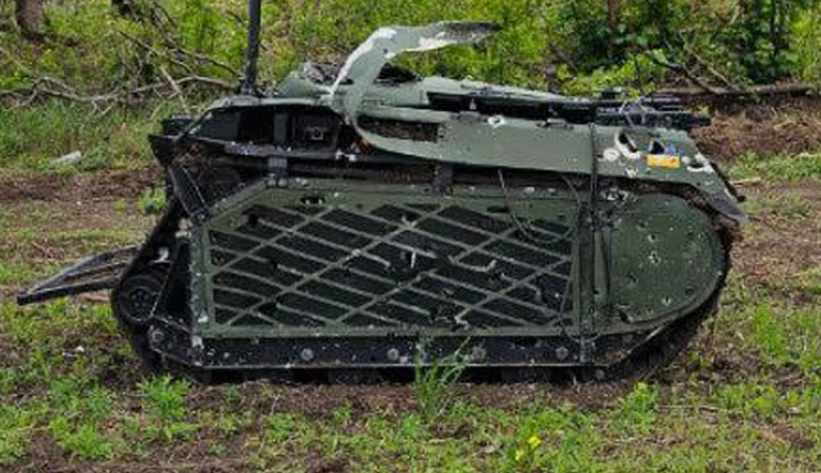 THeMIS UGV captured by Russia