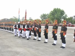 Indian Army Soldiers Take Oath