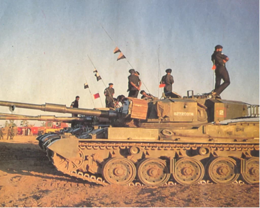 T-59 Tanks from the Army ready to blast the burning oil well. Image: Special Arrangement/ Frontier India