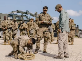 US Army Dragon Runner 10 robot