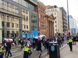 English Defence League Protestors