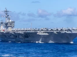 Nimitz-class aircraft carrier USS Theodore Roosevelt