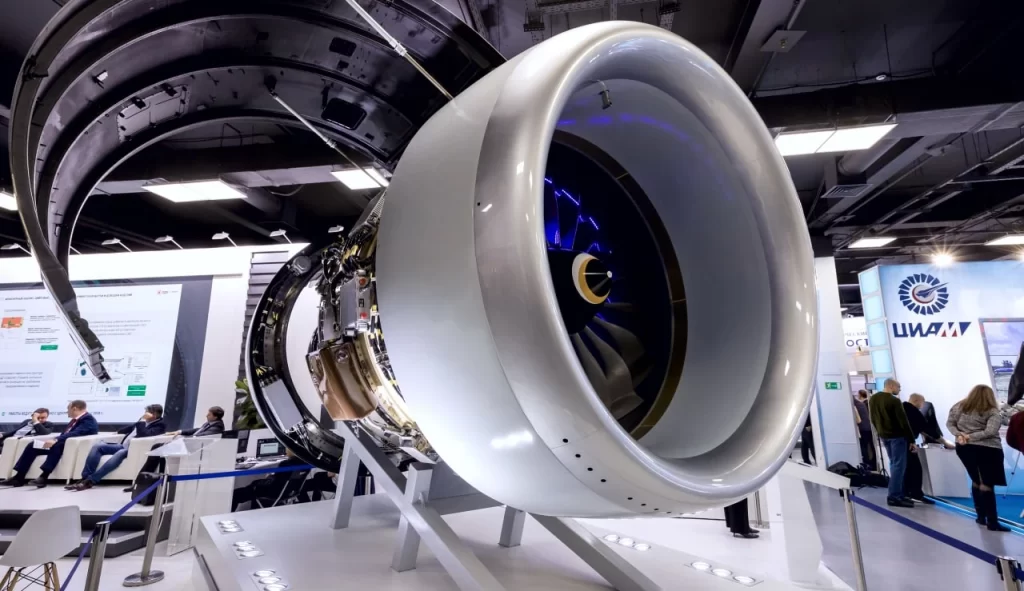 Russian PD-14 Engine for Russian MC-21 Aircraft