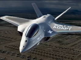 US Stealth Light Fighter Illustration