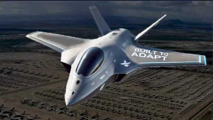 US Stealth Light Fighter Illustration US Stealth Light Fighter Illustration