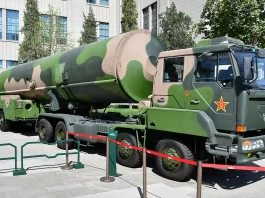 Dongfeng-31 nuclear missile launch vehicle