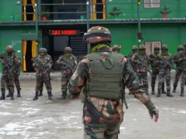 Indian Army in Twang Sector