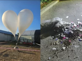 North Korean balloons bring trash to South Korea