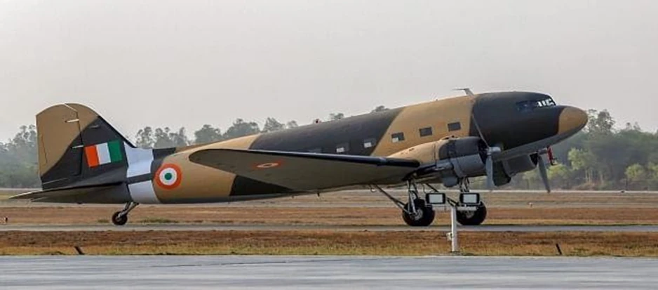 The restored Dakota DC-3 VP 905