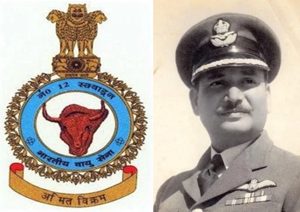 Striking Yaks' Ensign, Late Group Captain KL Bhatia, Vir Chakra